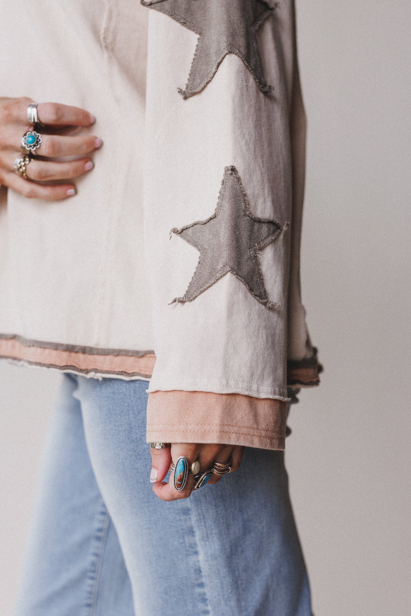 Starry Society Pullover - Oatmeal