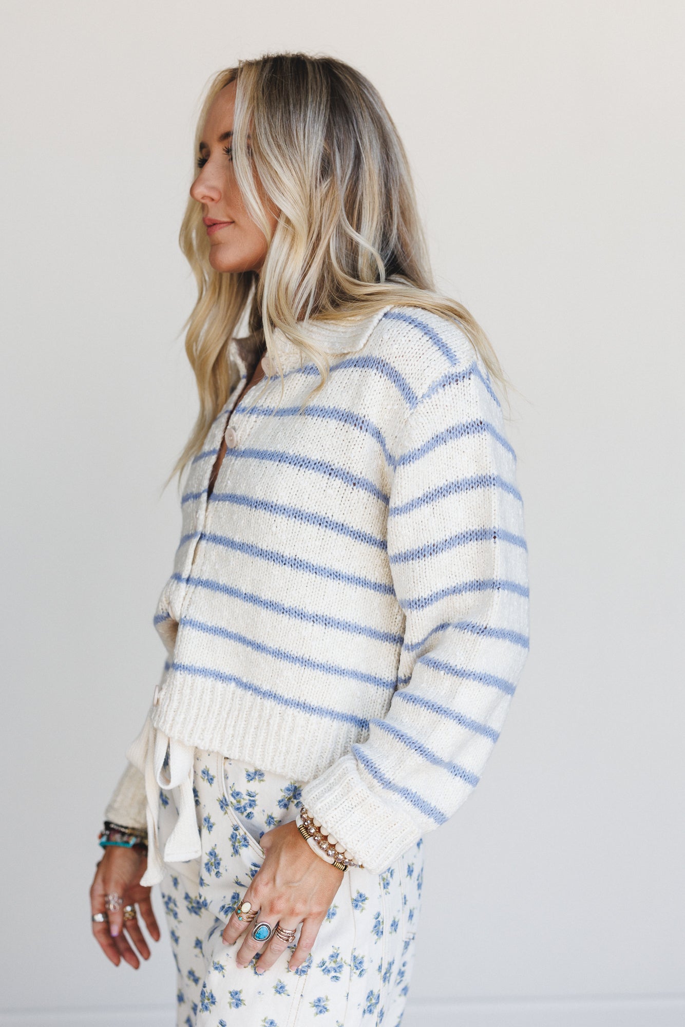 Juniper Muse Sweater - Blue
