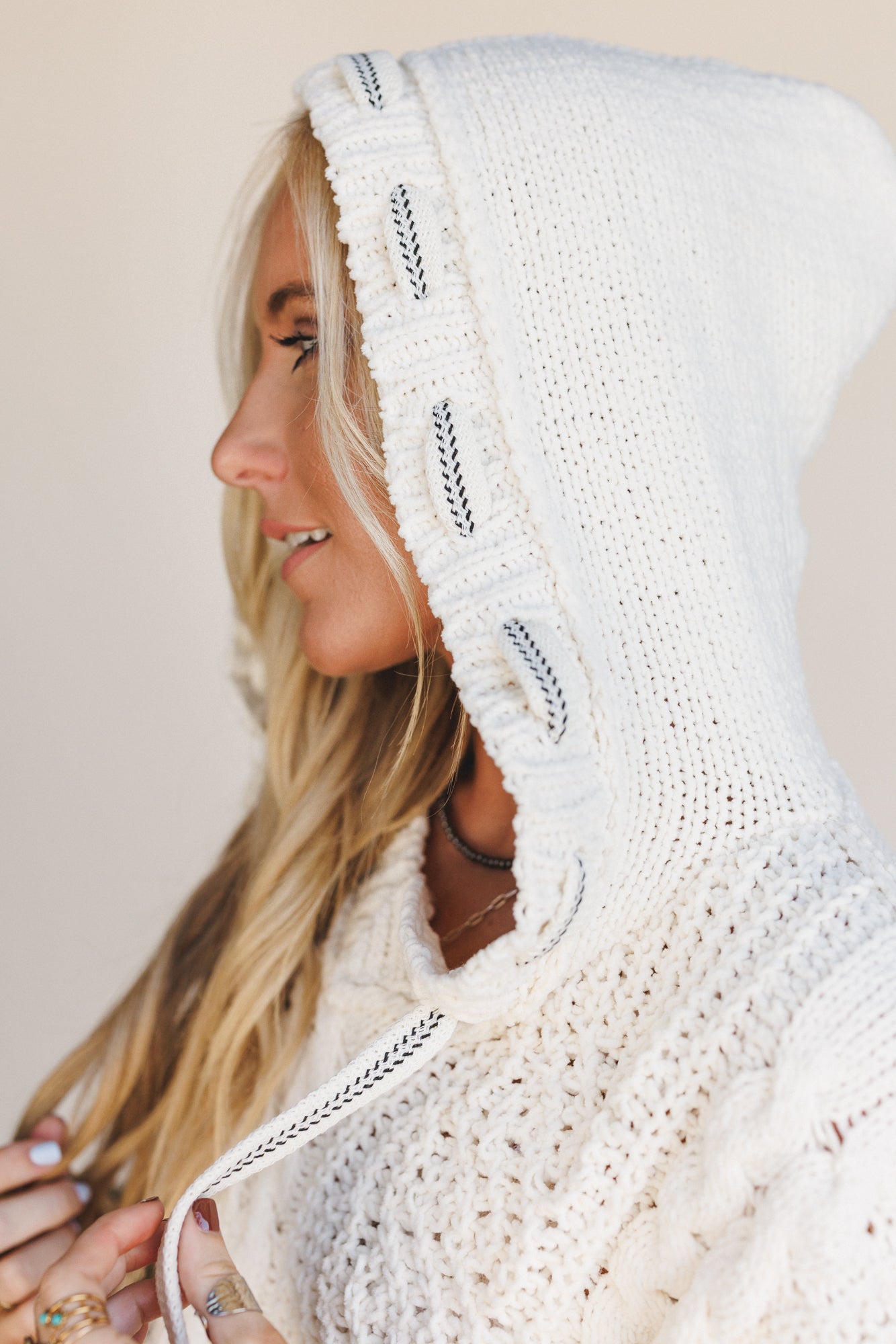 River Tangle Sweater - Cream