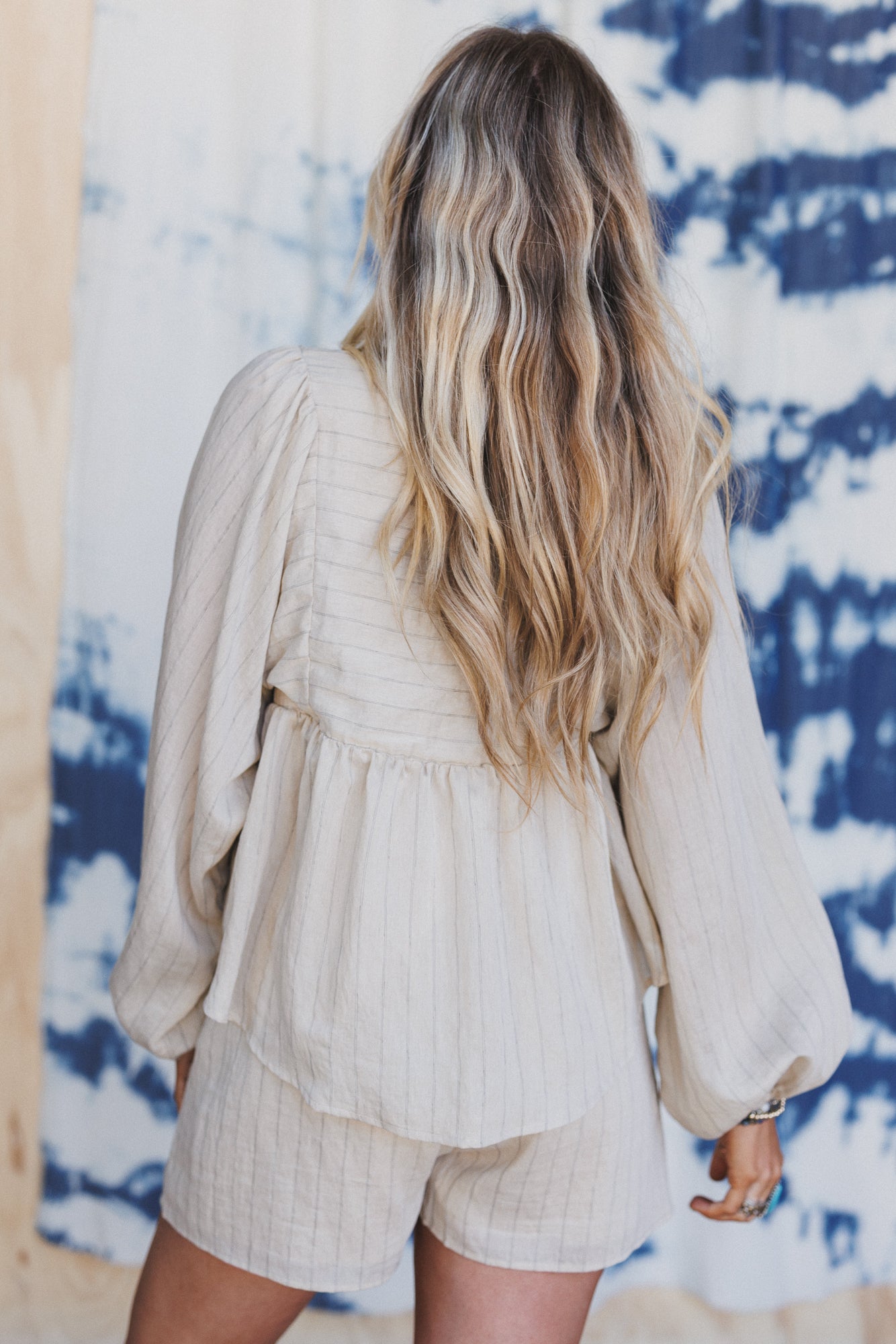 Easy Life Striped 2 Piece Bundle - Oatmeal