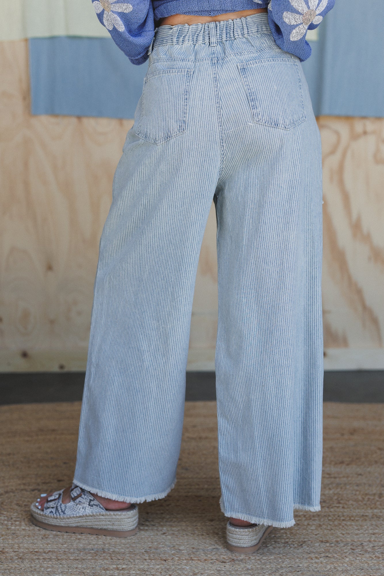 Treasure Trove Patchwork Pants - Denim