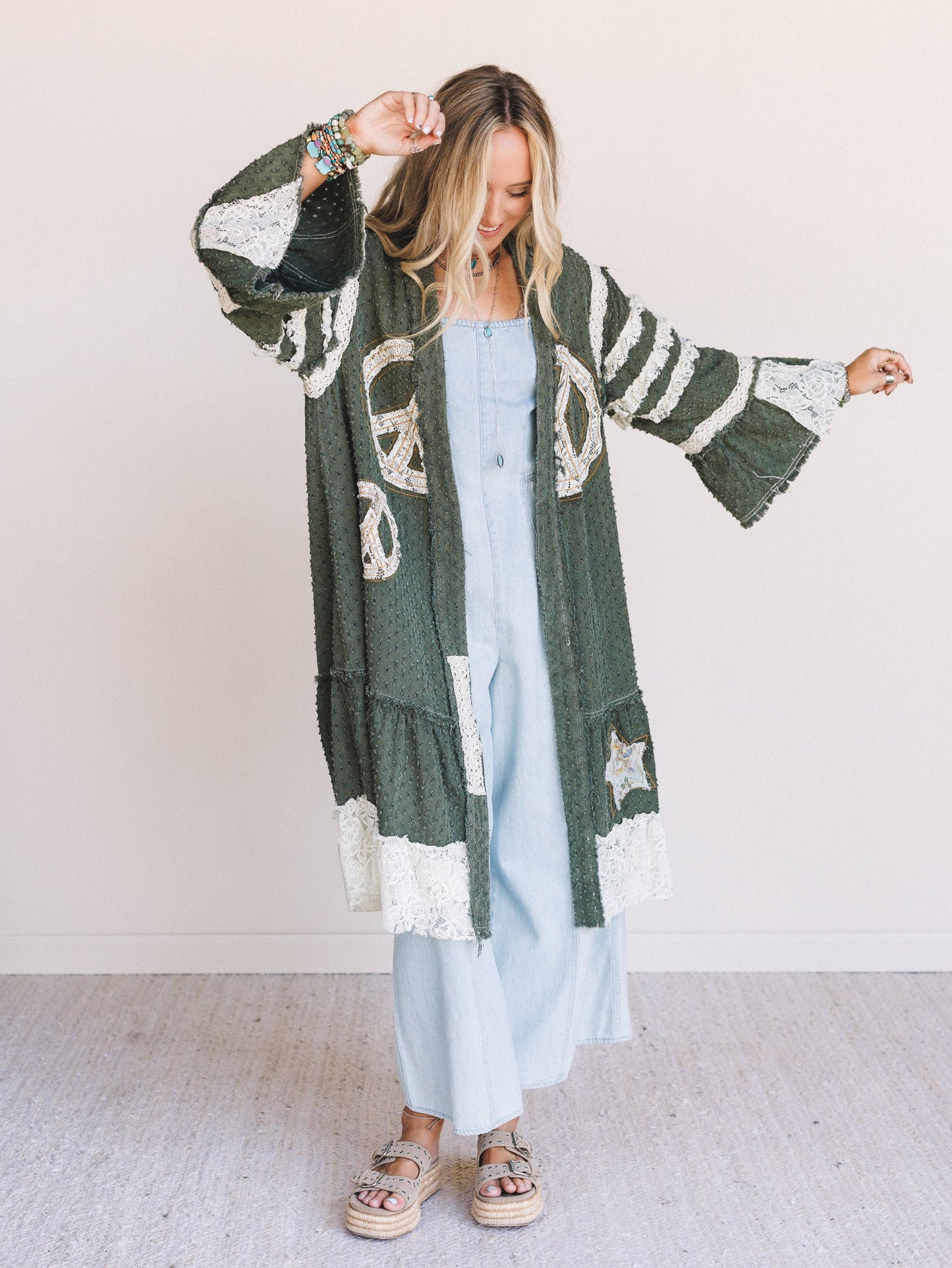 Pure Bliss Denim Jumpsuit - Light Denim