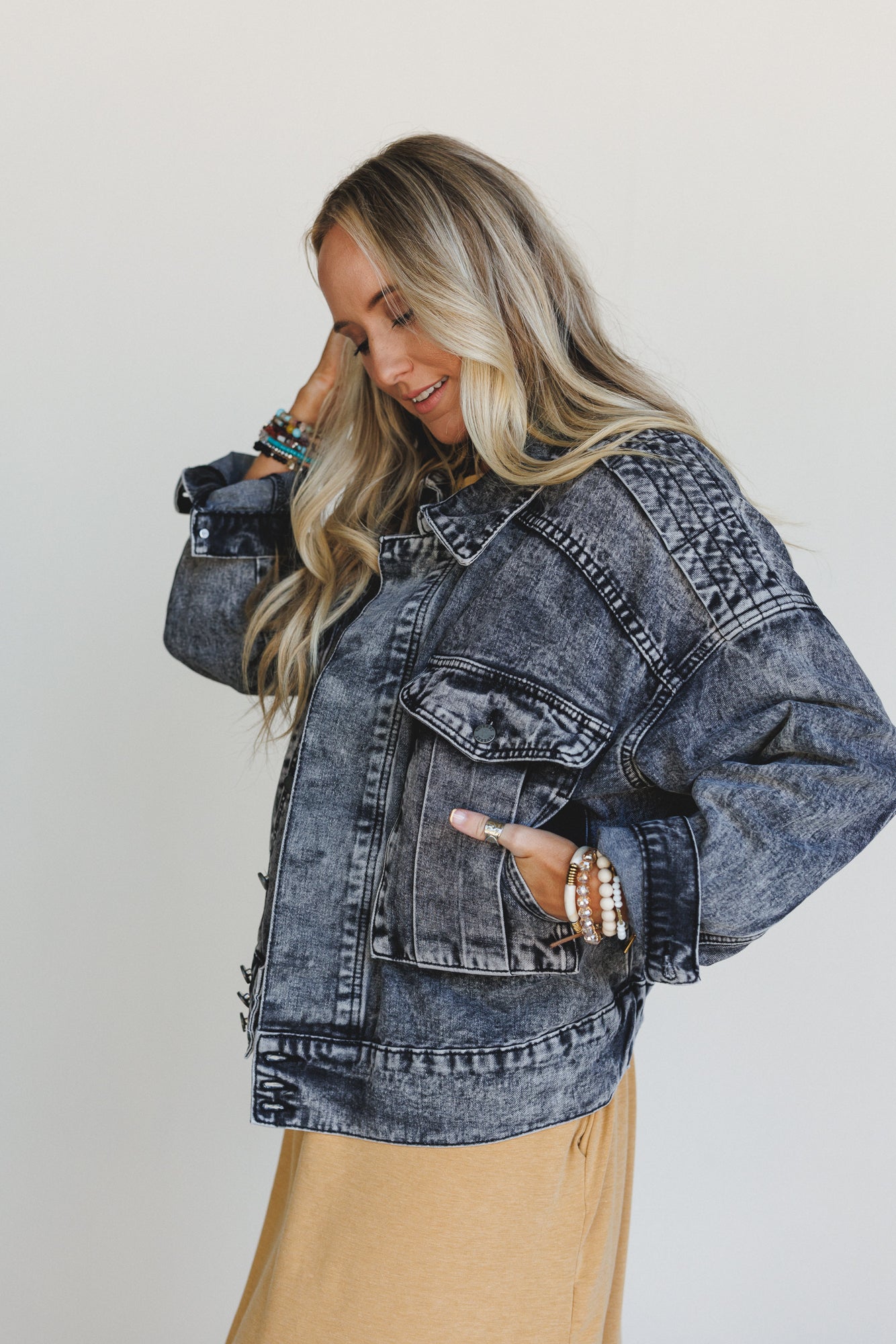 Canyon Coast Denim Jacket - Black