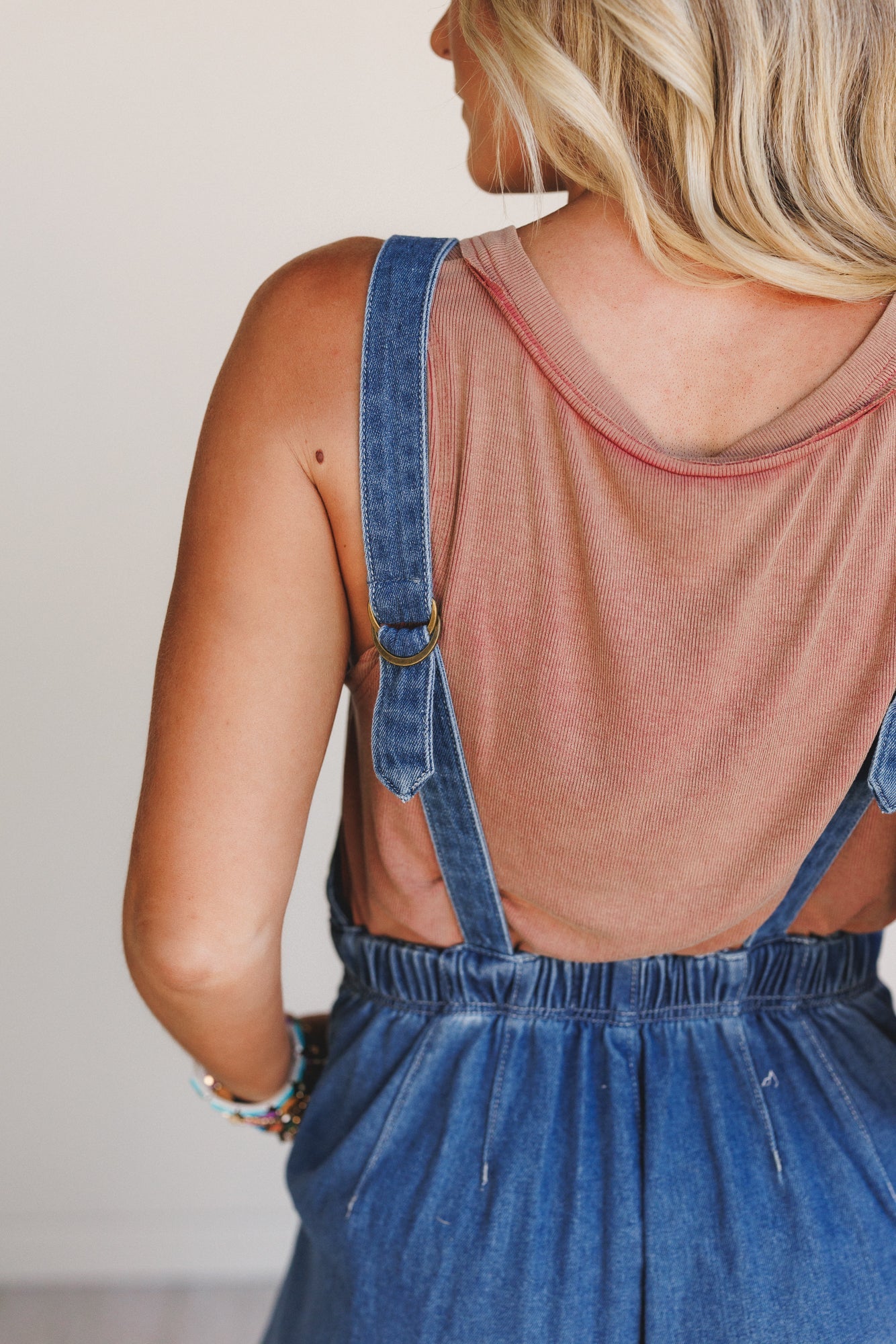 Wild Bay Pocketed Denim Jumpsuit - Medium