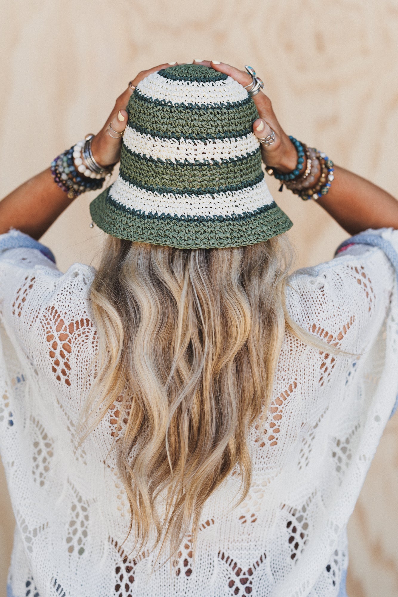 Canteen Crochet Bucket Hat - Olive