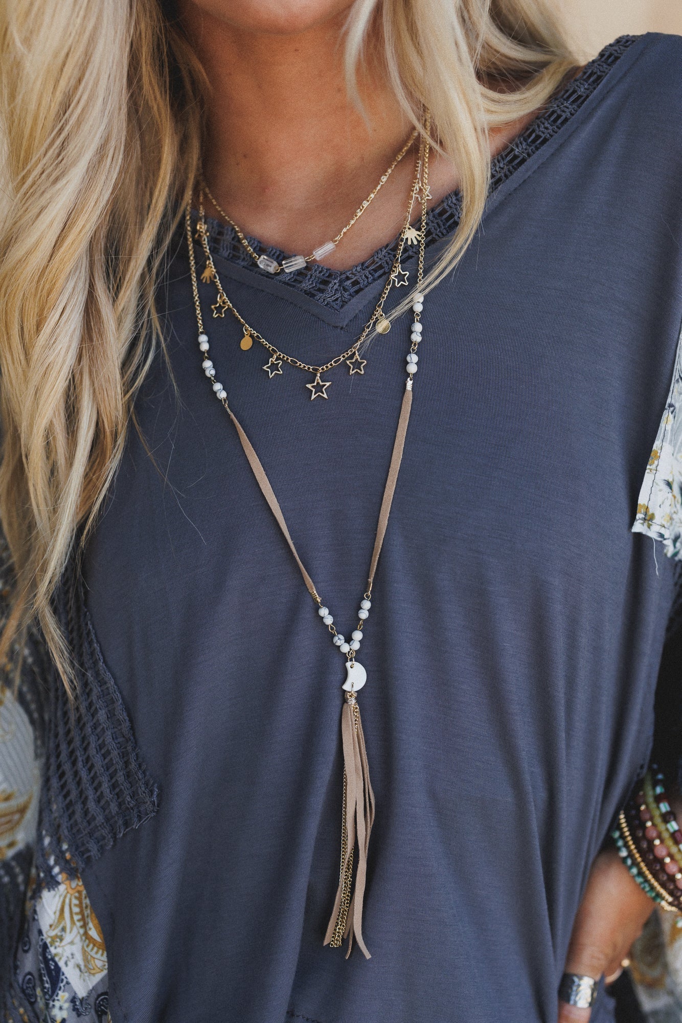 Nova Dream Layered Necklace - Gold