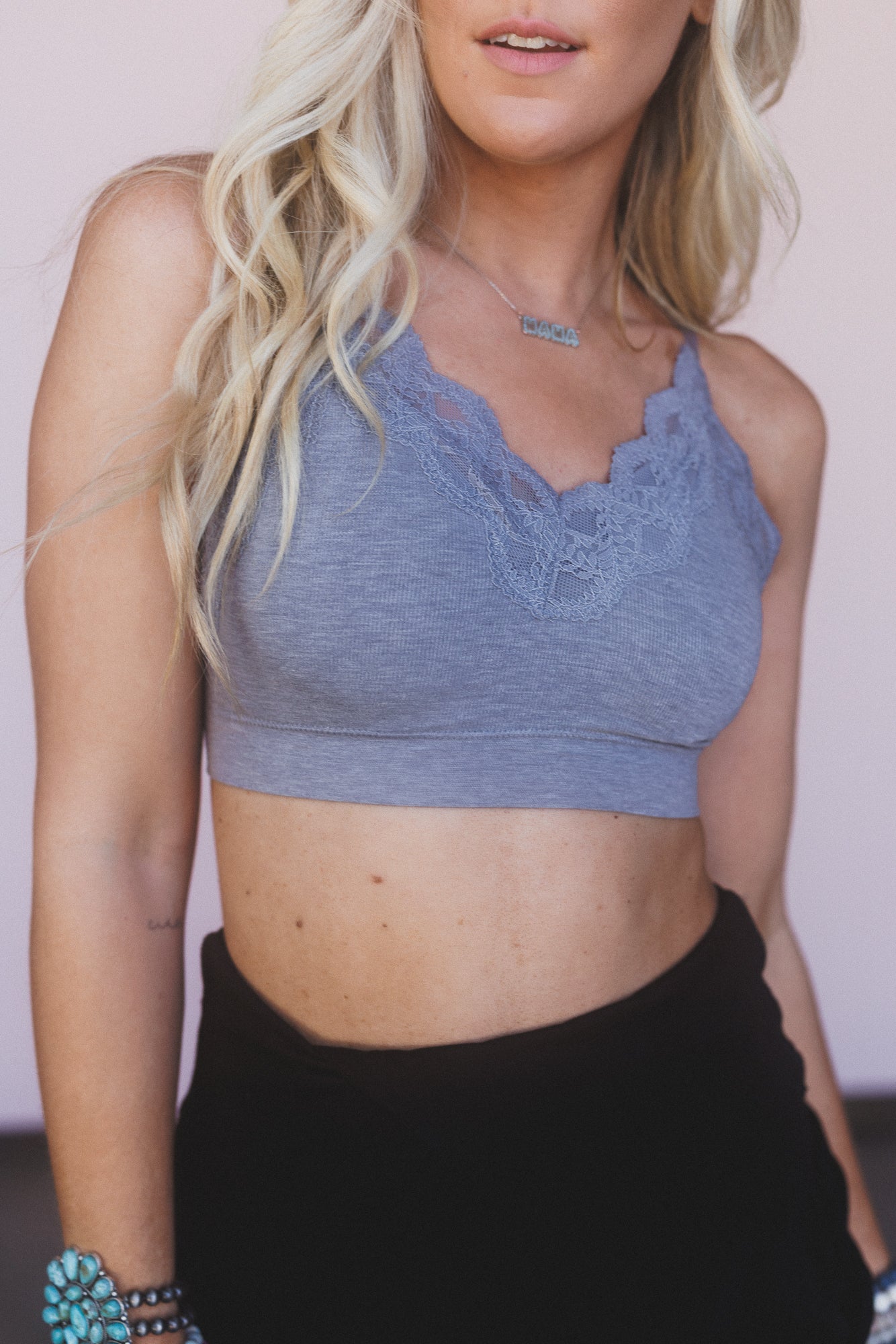 Sweet Muse Bralette - Grey