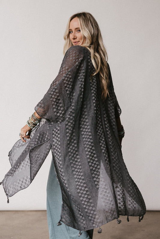 Boheme Breeze Kimono - Black