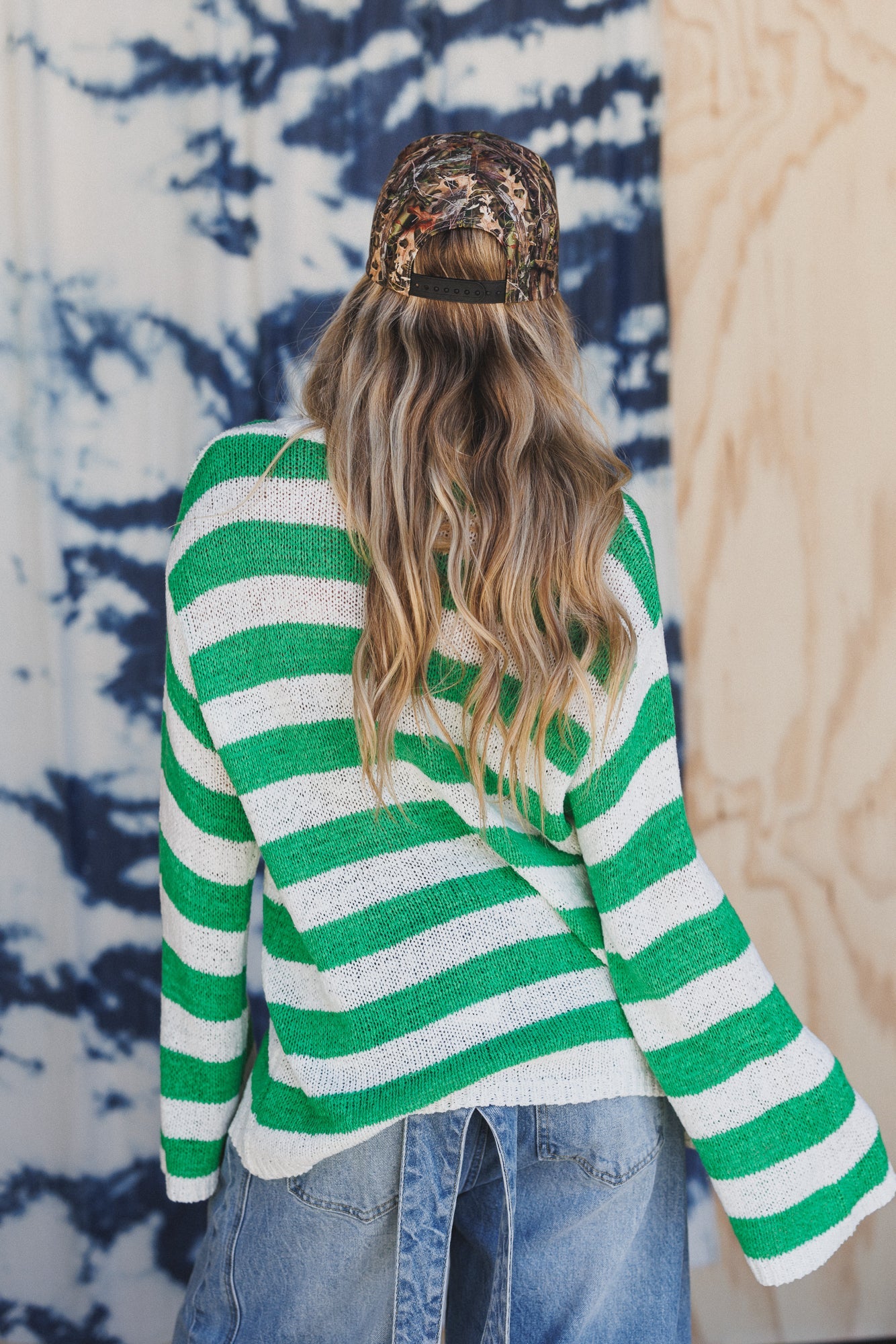 Sandy Shores Striped Top - Ivory
