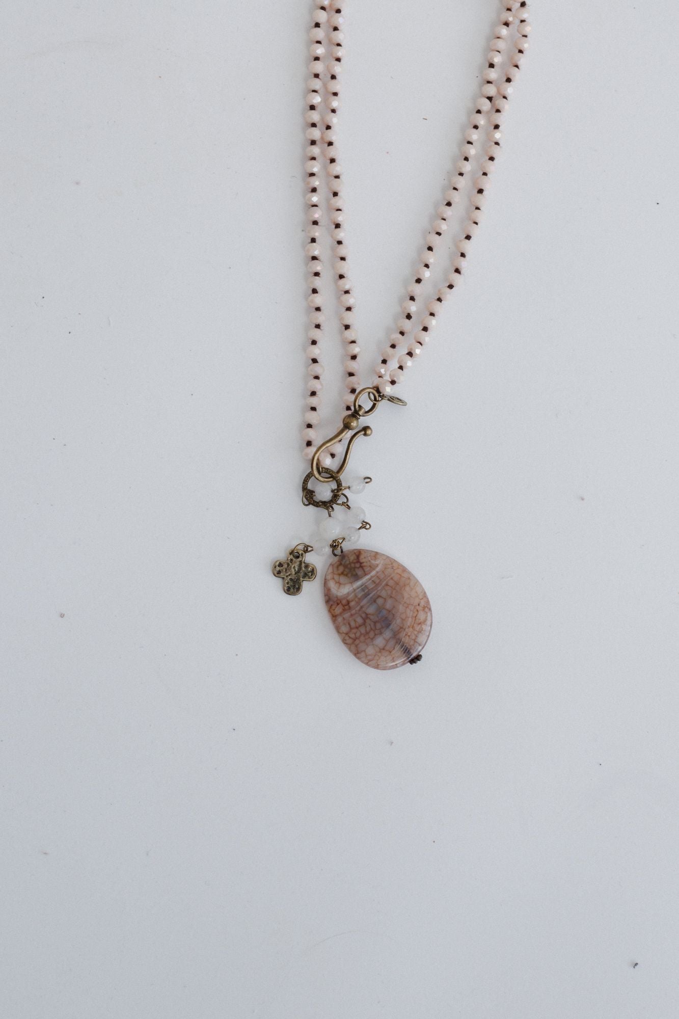 Gizelle Necklace - Blush