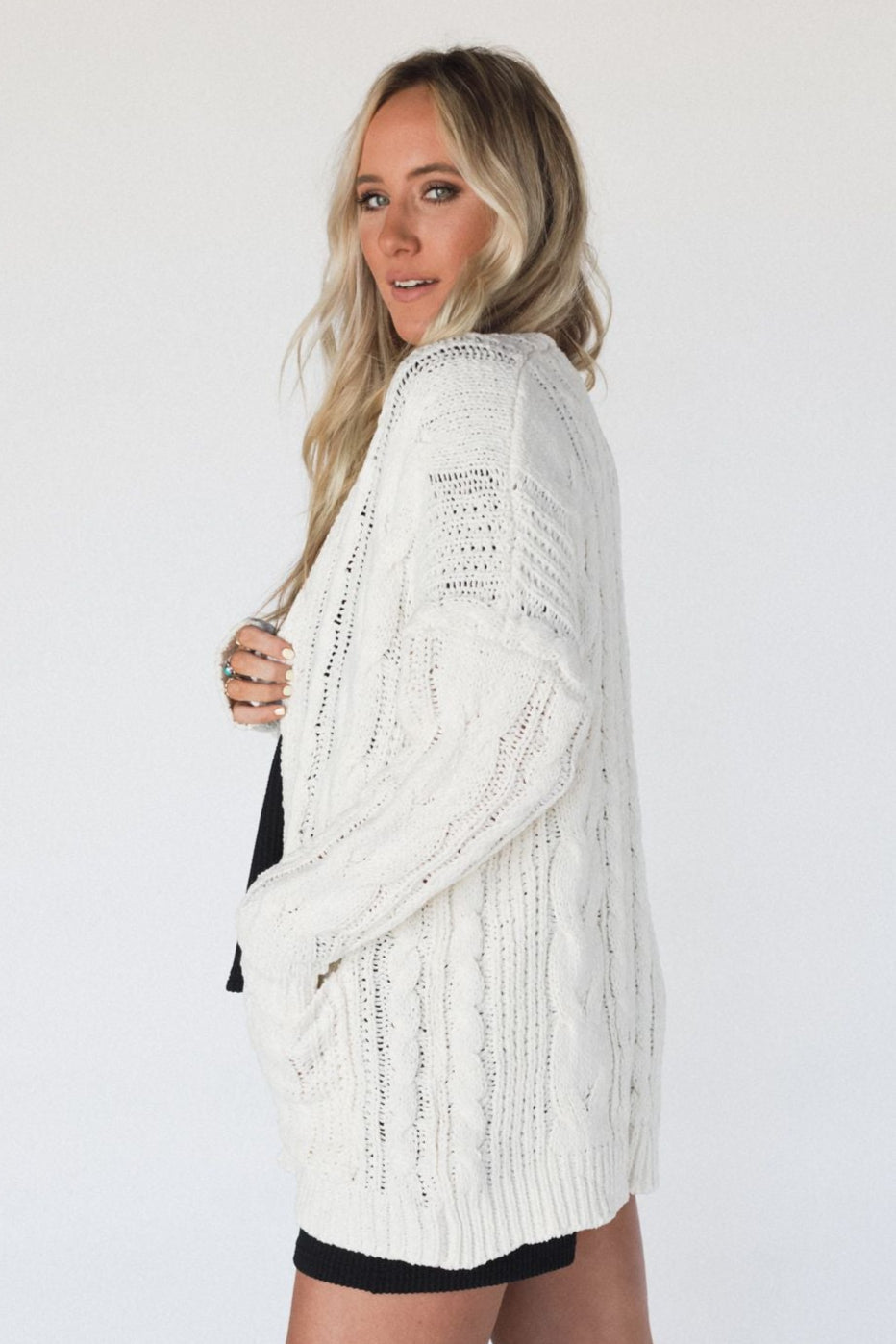 Sweet Destiny Cardigan - Ivory