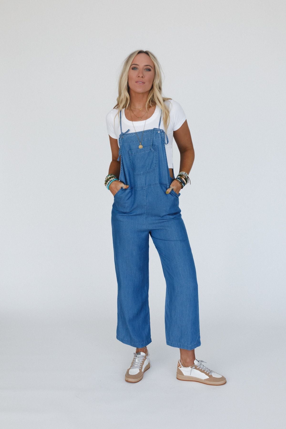 Sunset Bound Jumpsuit - Blue