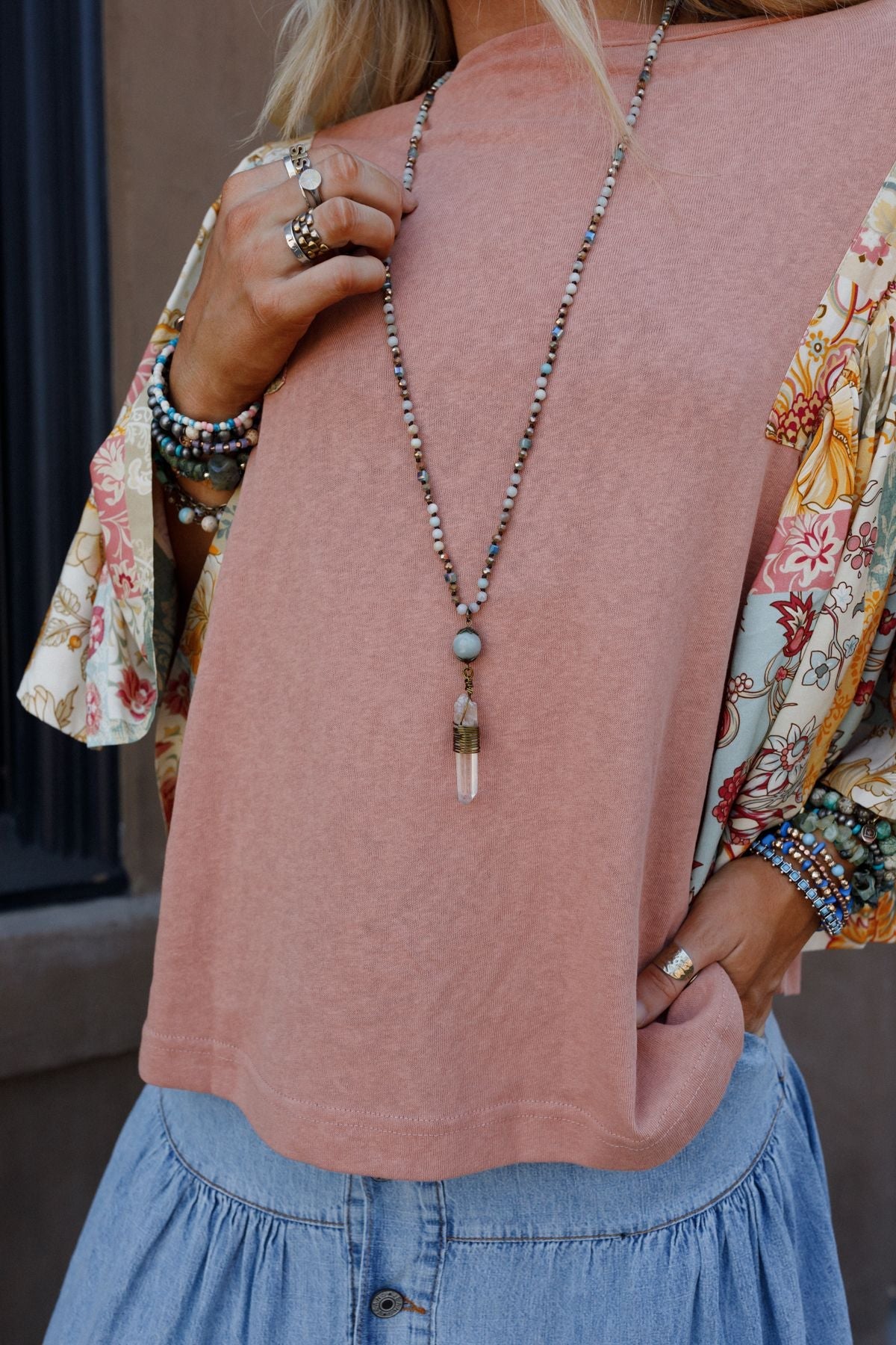 Leanora Necklace - Multi