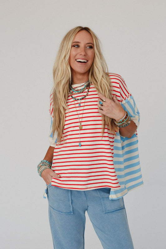 Street Sleek High Low Top - Multi