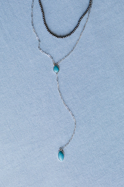 Western Sunset Necklace - Turquoise