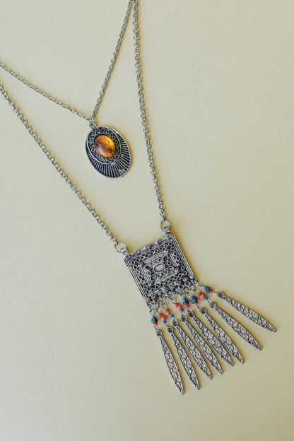 Nomadic Shine Layered Necklace - Multi