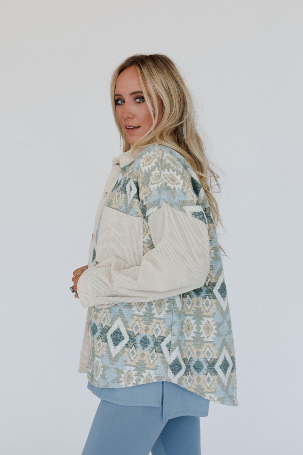 Tribal Blitz Jacket - Beige