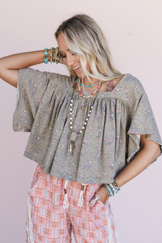 Julian Jersey Knit Top - Olive