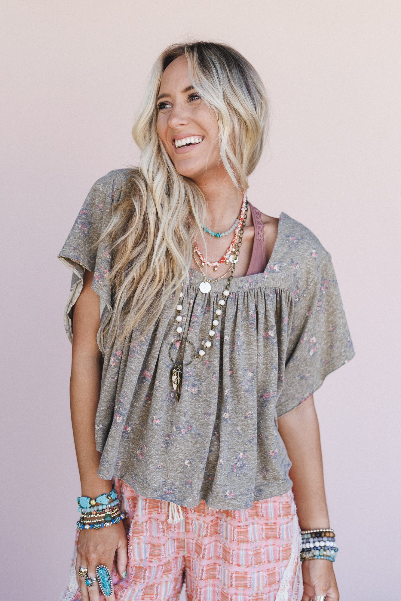 Julian Jersey Knit Top - Olive