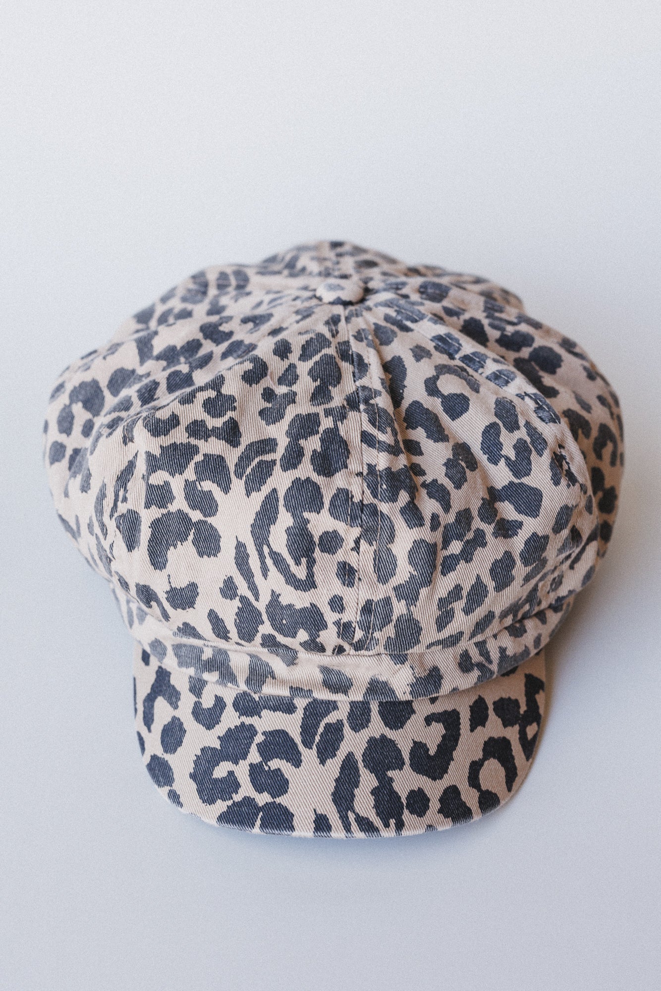 Carmela Leopard Print Hat - Brown Multi