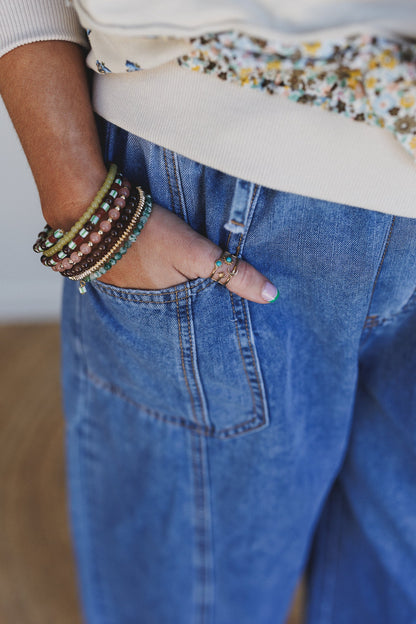 Among The Stars Ring - Turquoise