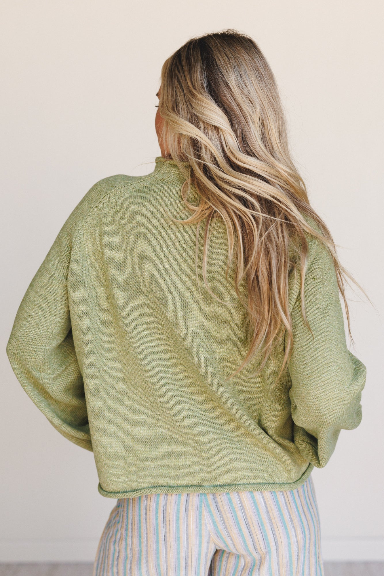 Marine Layers Sweater Top - Olive