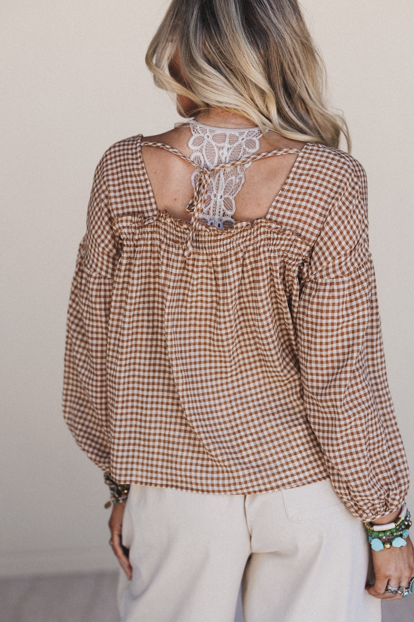 Wildflower Drifter Blouse - Chai