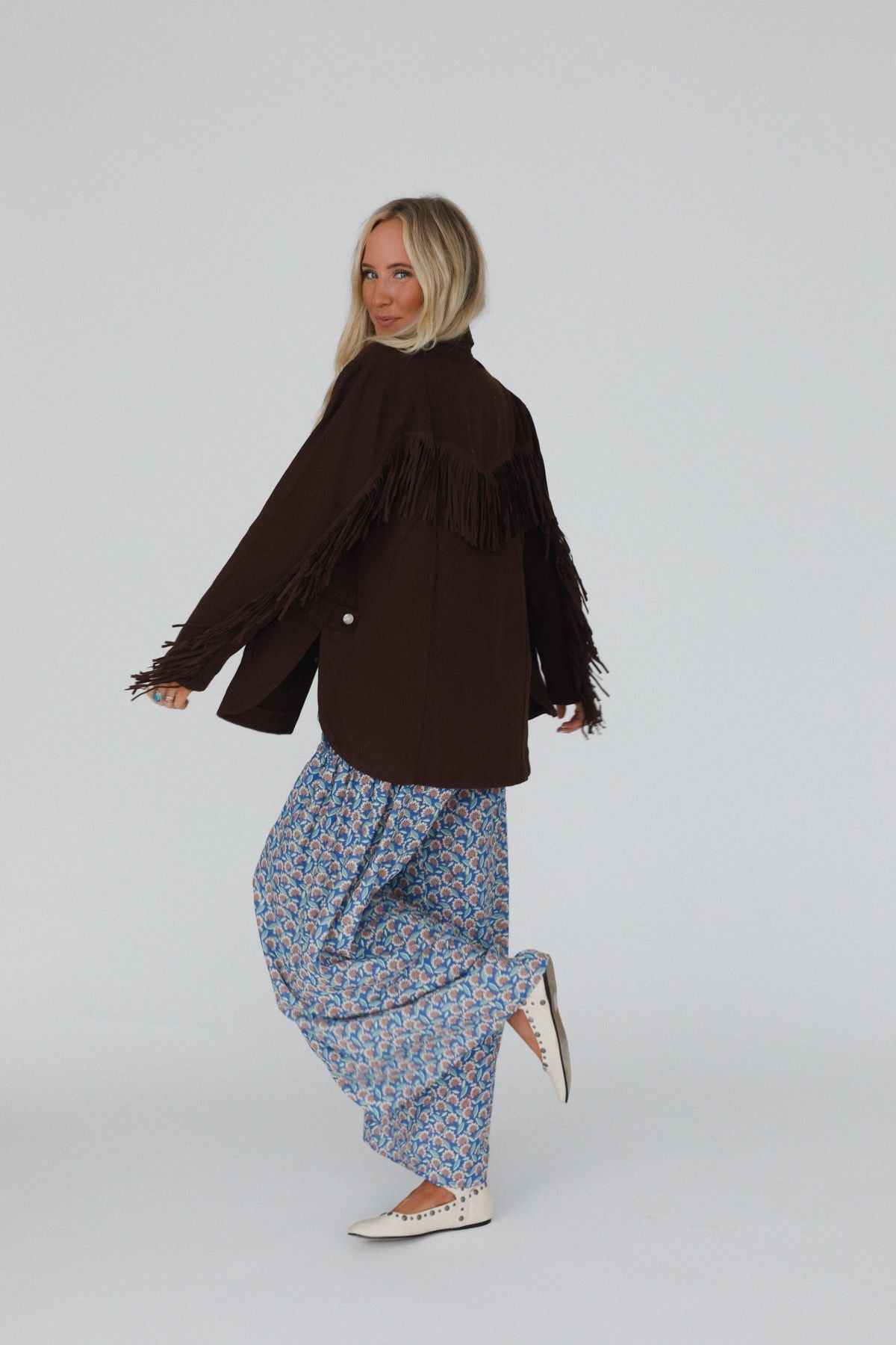 Jackson Hole Button Down Jacket - Chocolate