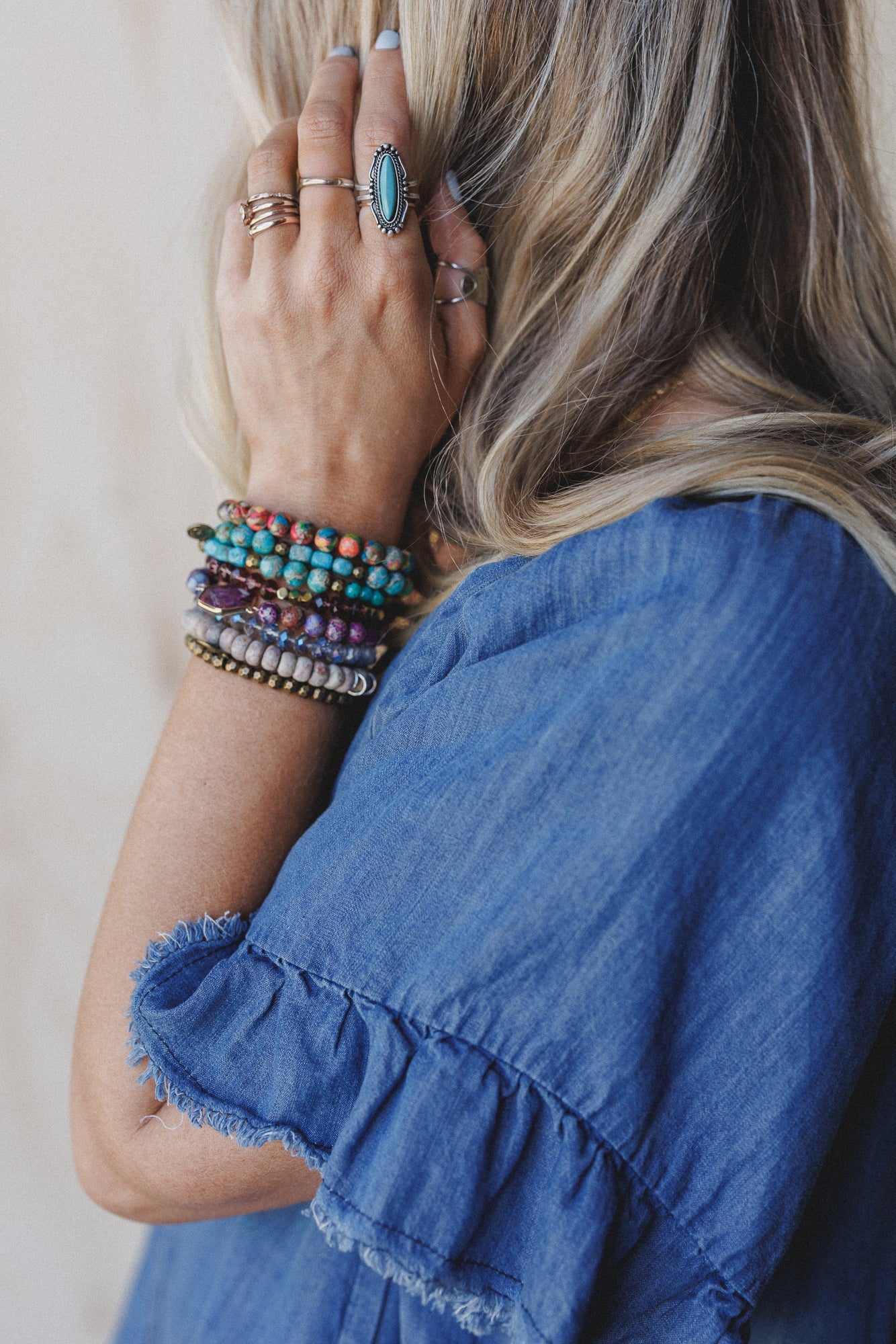 Lone Star Luxe Ring - Turquoise