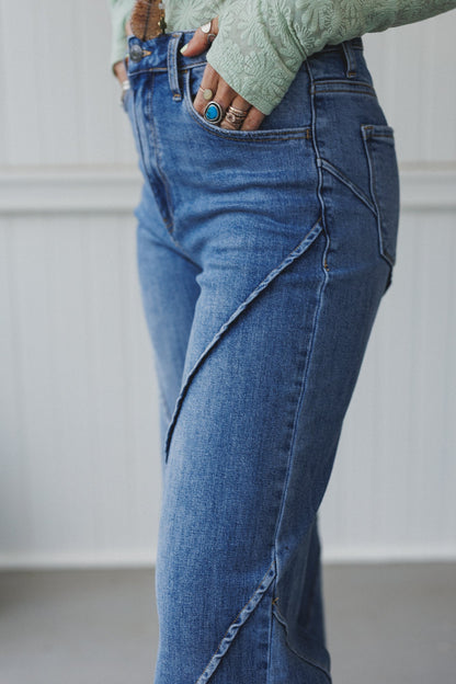 Laguna Wide Leg Jeans - Denim