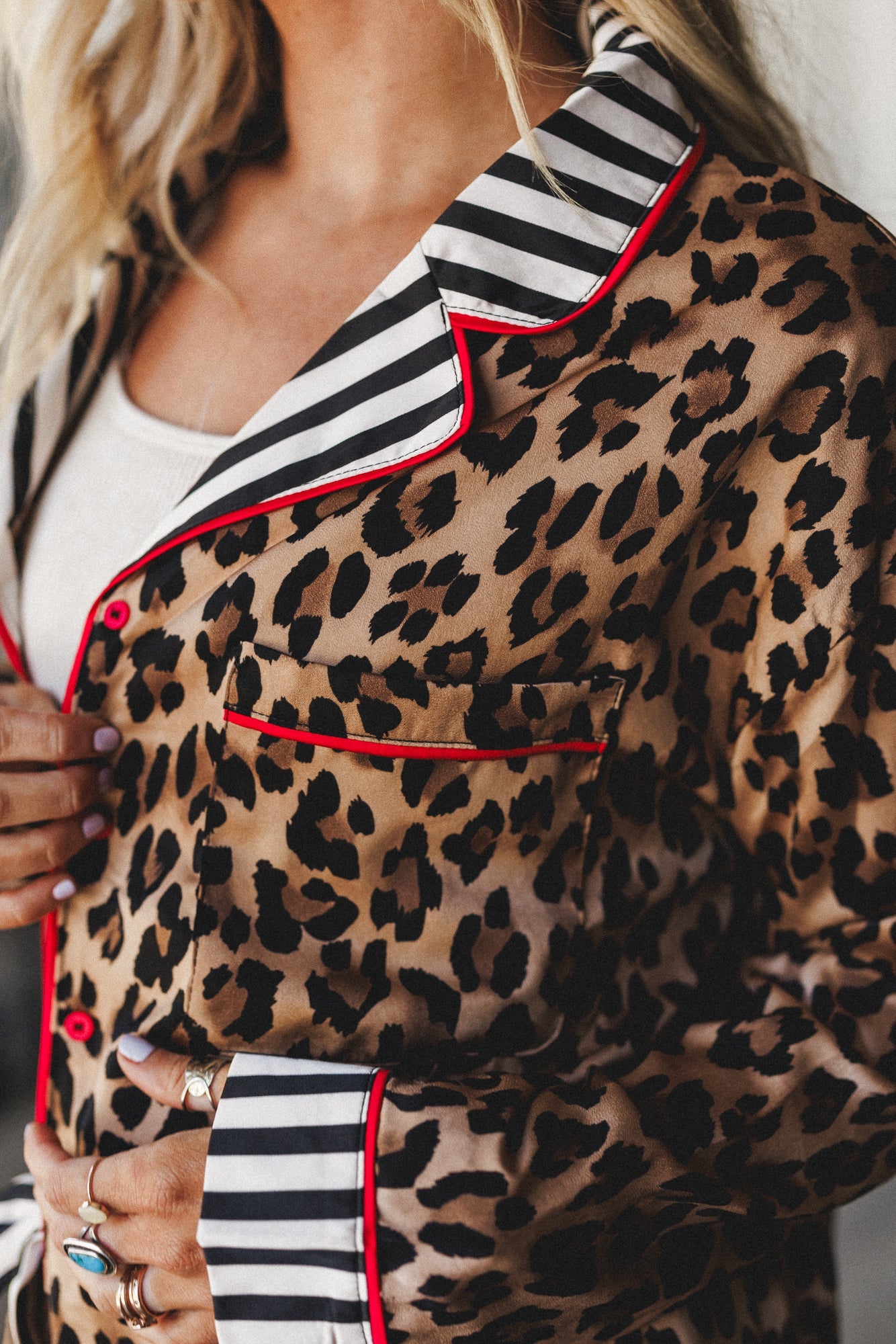 Night Safari Leopard Print Set - Camel