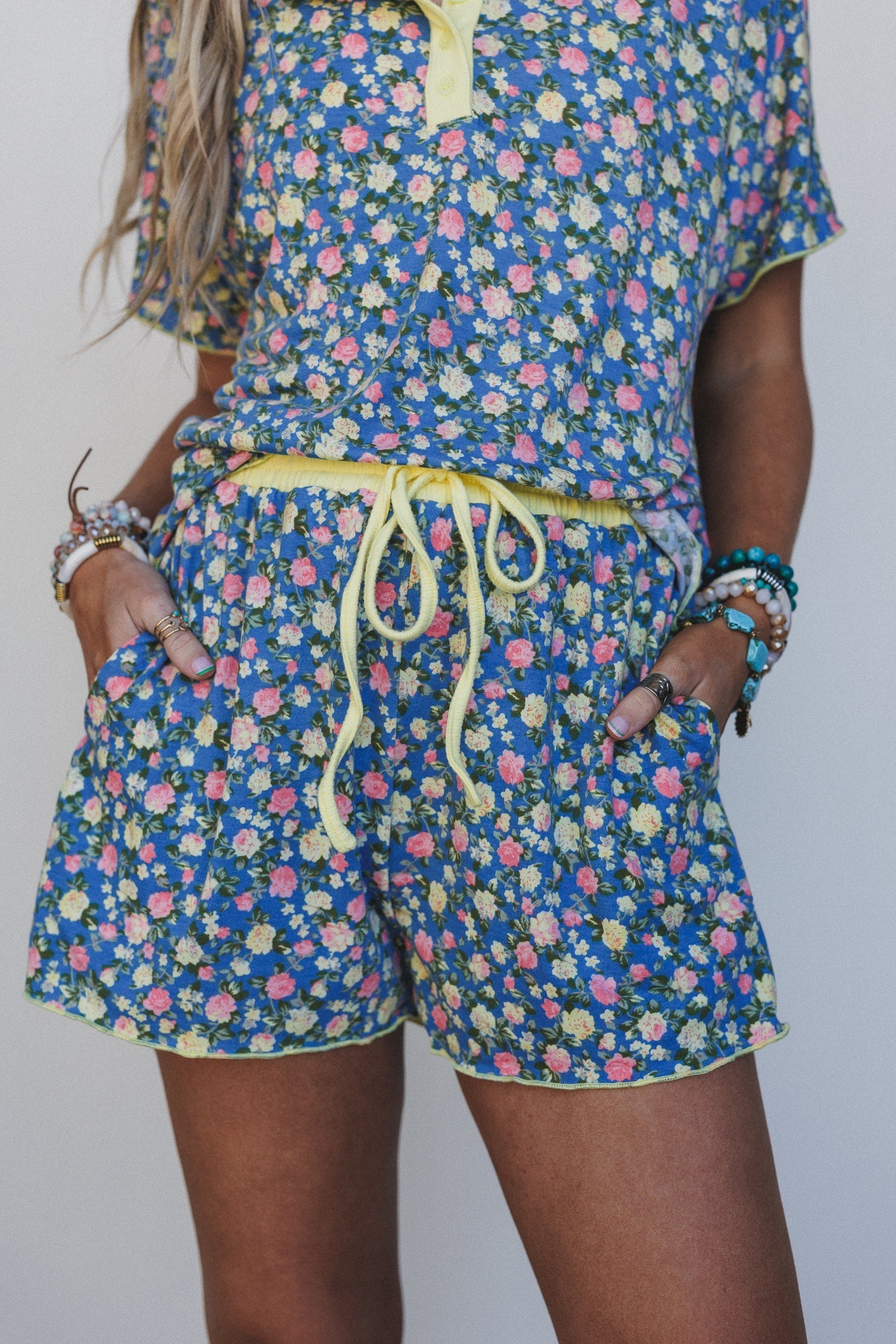 Rosy Glow Set - Blue