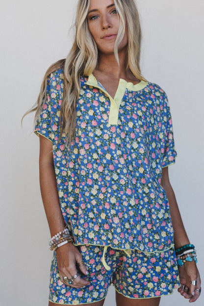 Rosy Glow Set - Blue