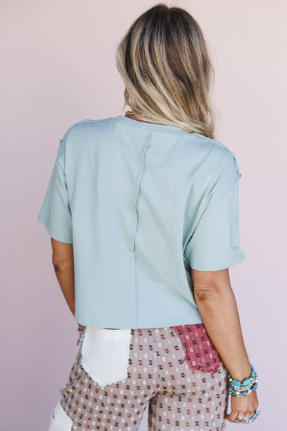 Moonlit Prowl Tee - Sage