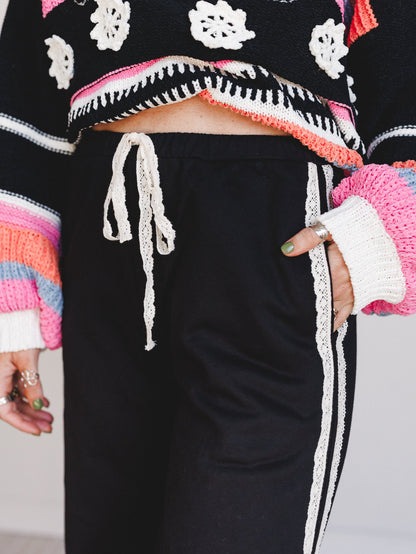 Cozy Cute 2 Piece Bundle - Black Multi