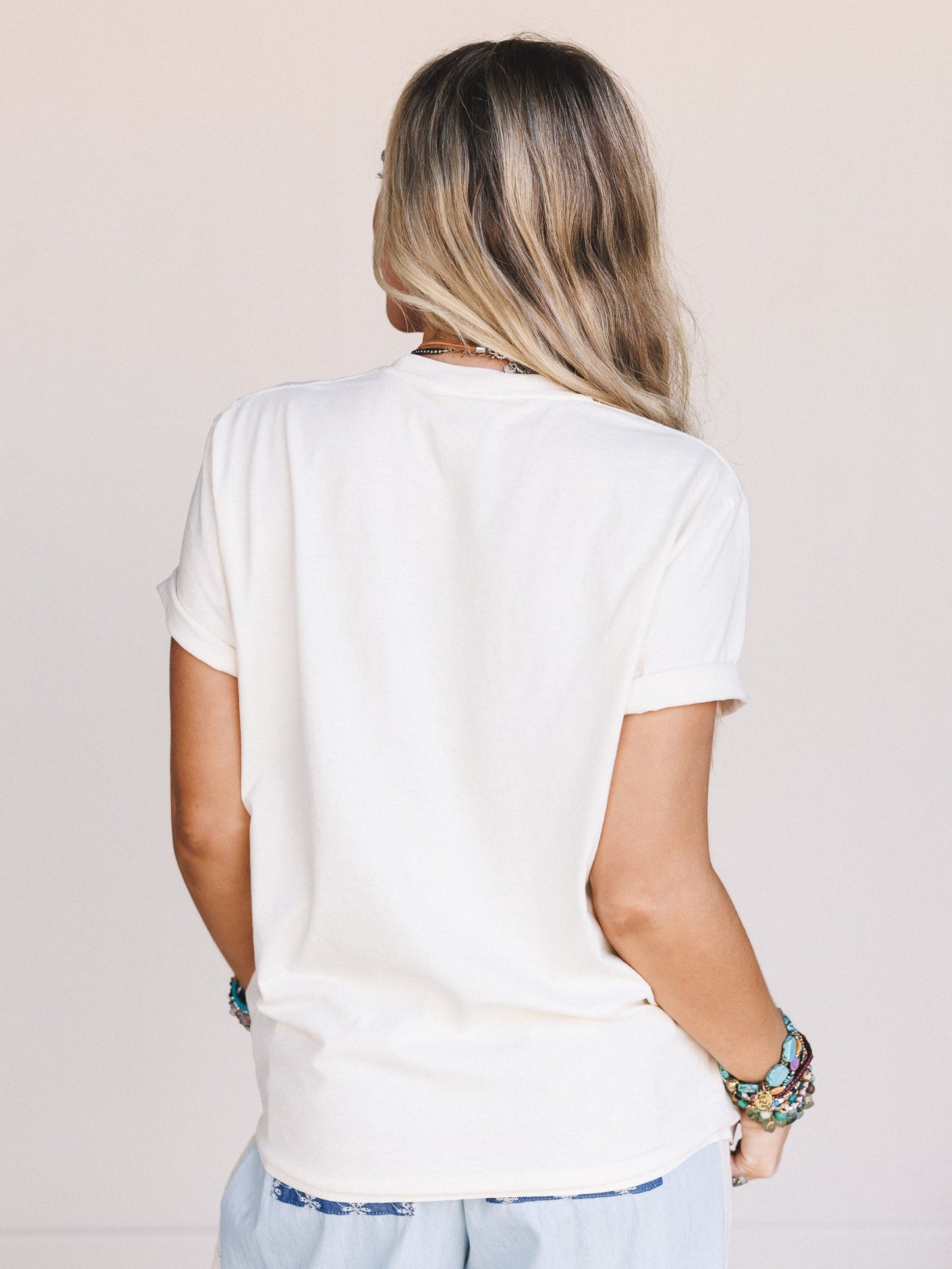 The Nest Lucky You Graphic Tee - Ivory