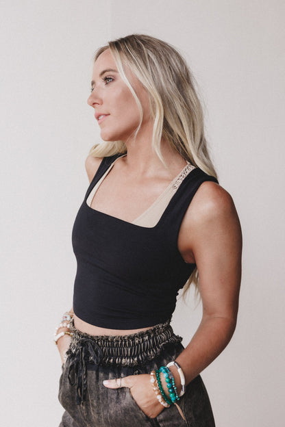 Cool Intentions Top - Black