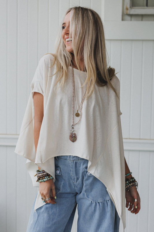 Wanderlight Top - Cream