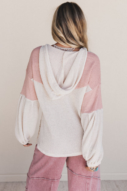 Lace Bliss Flower Patch Top - Pink