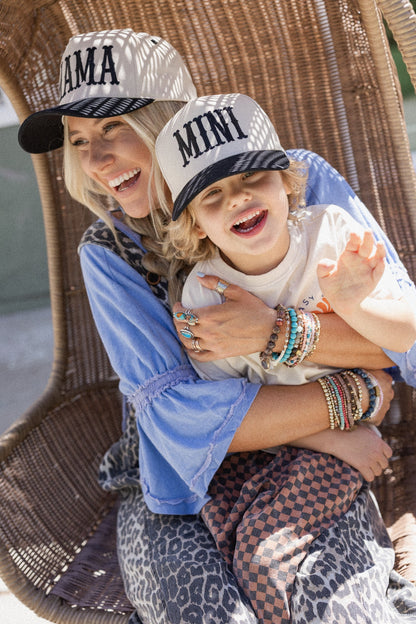 Mama Baseball Hat - Black