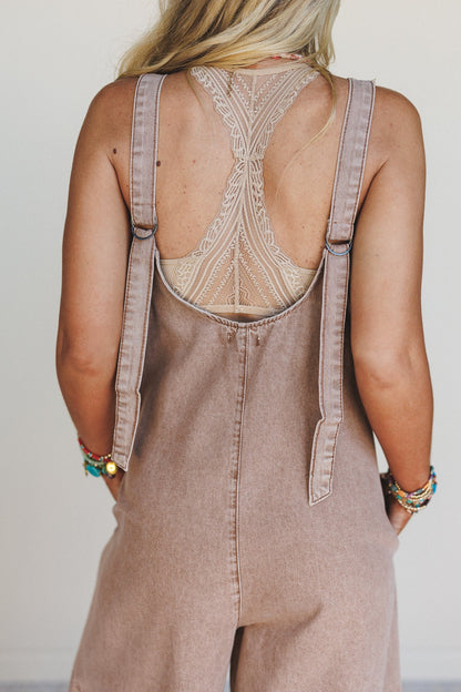 Everglades Jumpsuit - Almond