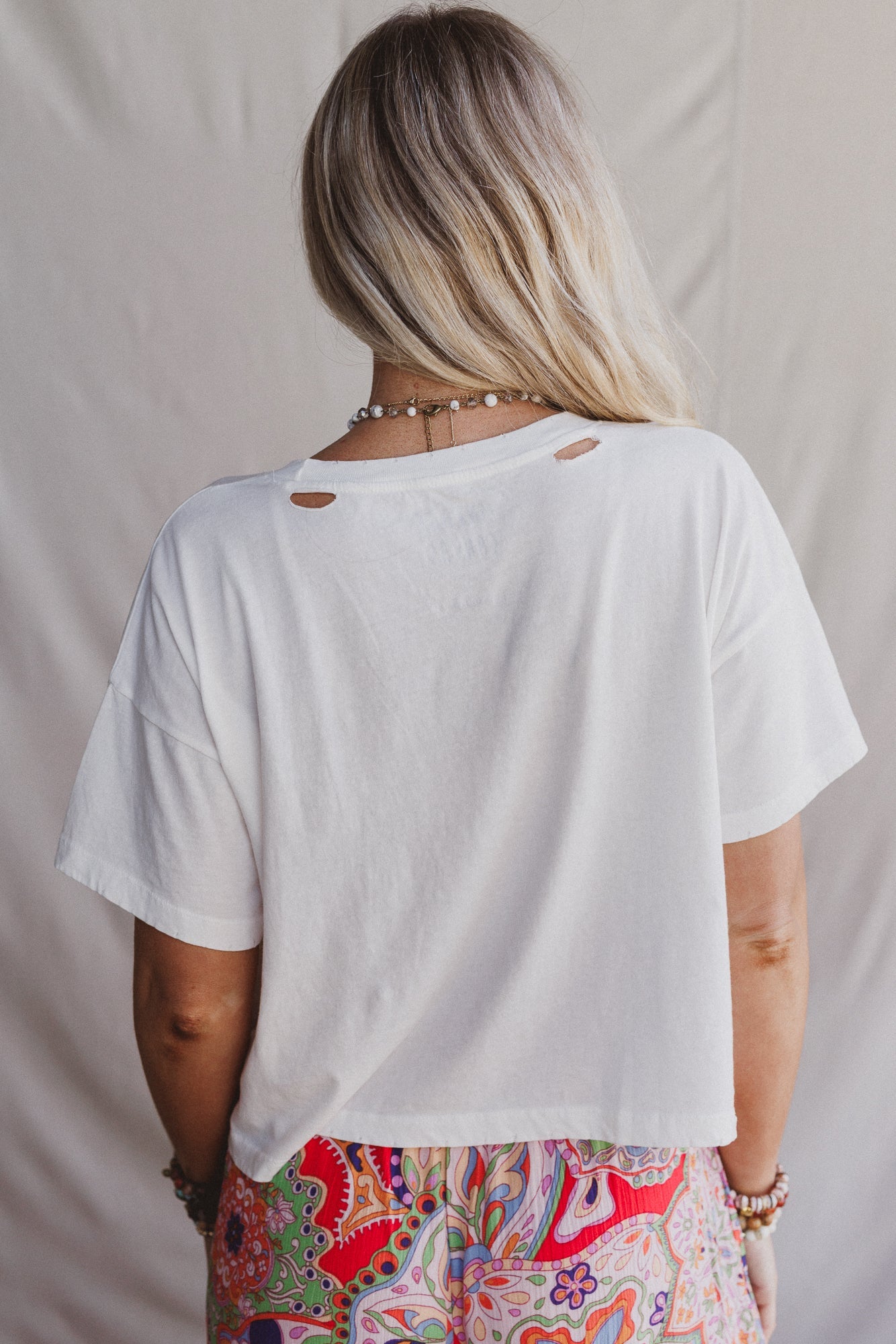 Wild Tracks Graphic Tee - Ivory