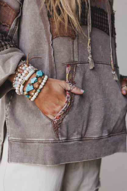 Wanderwest Hoodie Pullover - Mocha