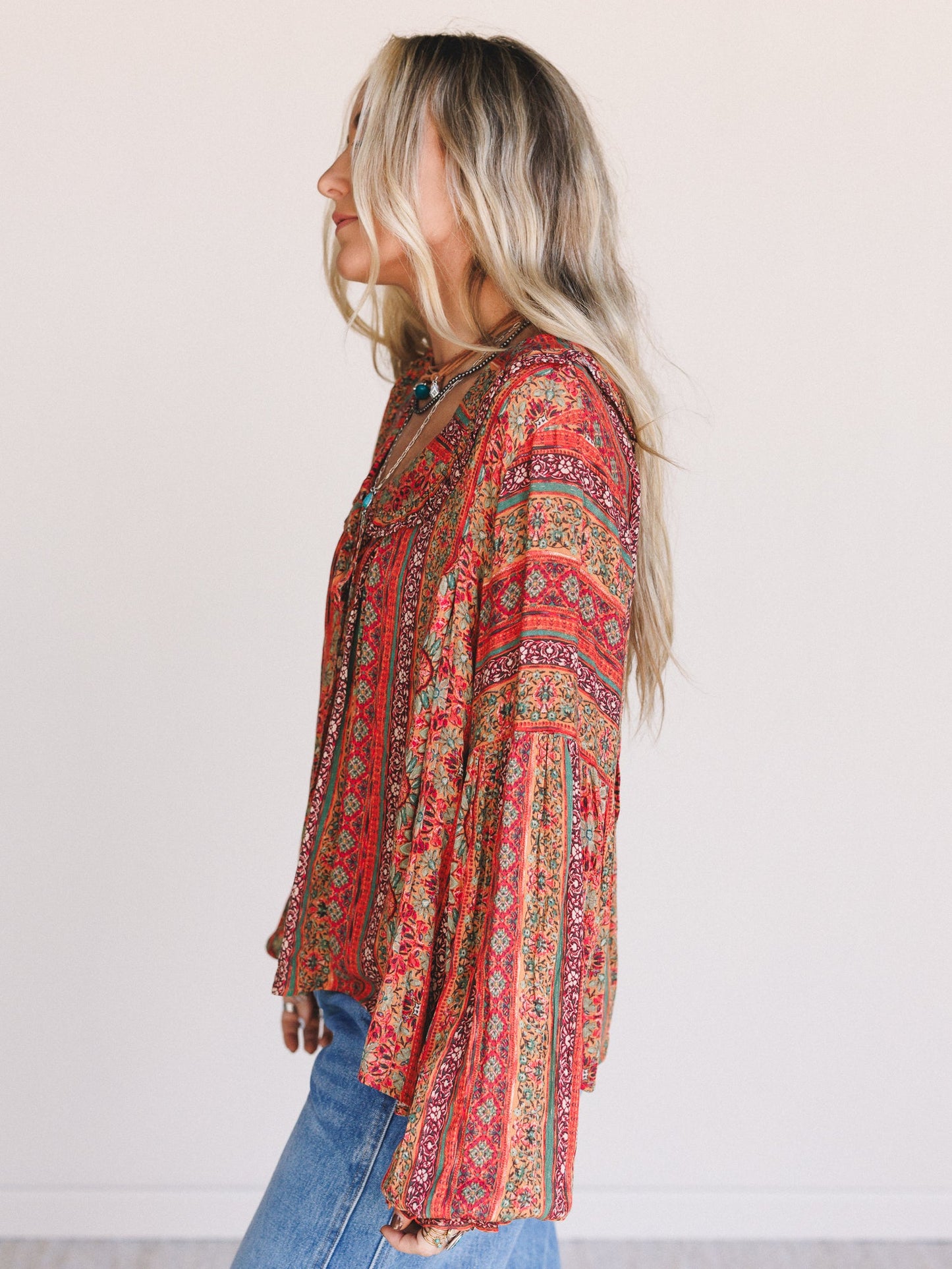 Halo Days Top - Orange