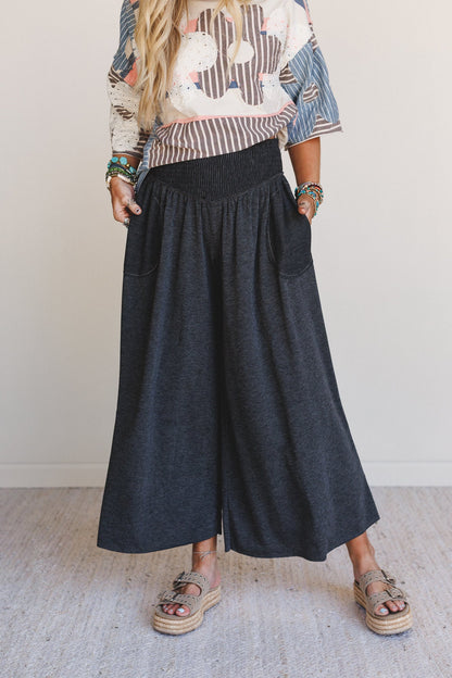 The Nest My Time Pants - Heather Charcoal