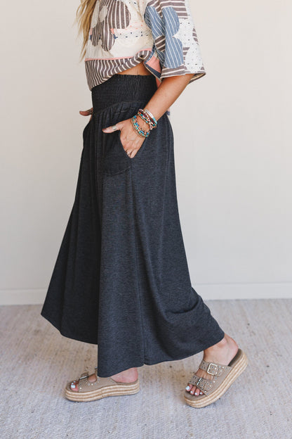 The Nest My Time Pants - Heather Charcoal