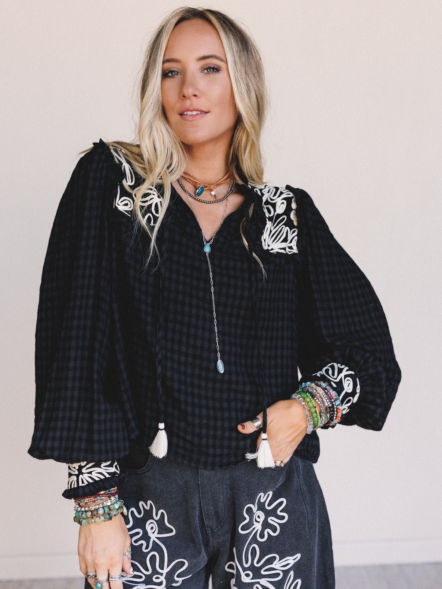 Whisper Lane Top - Black