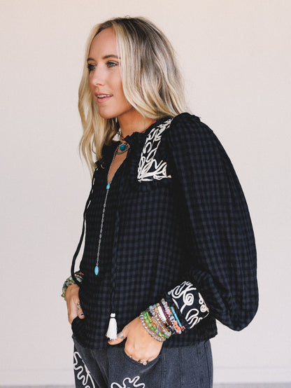 Whisper Lane Top - Black