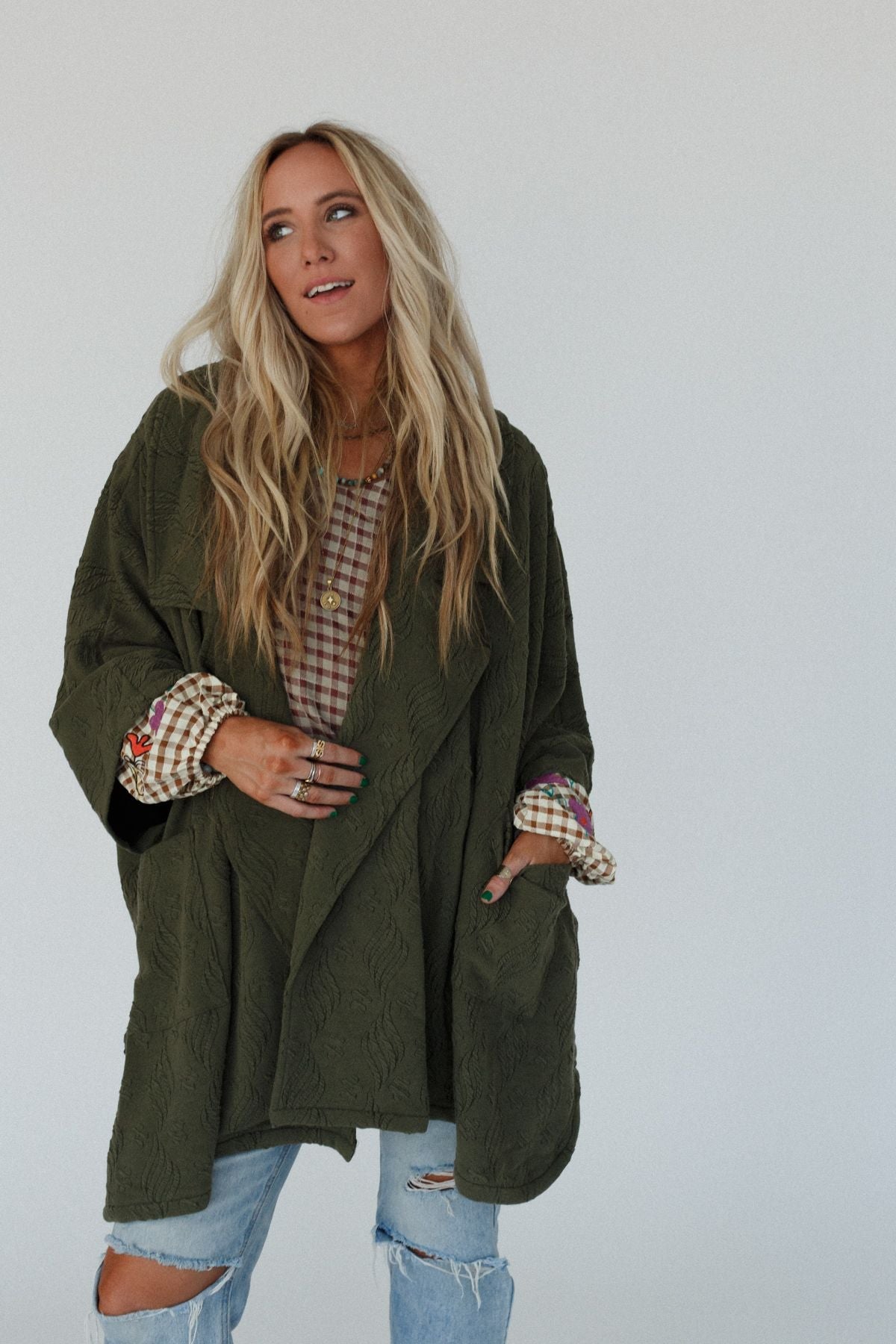 Elea Cardigan - Olive