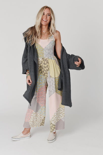 Charlie Oversized Cardigan - Charcoal